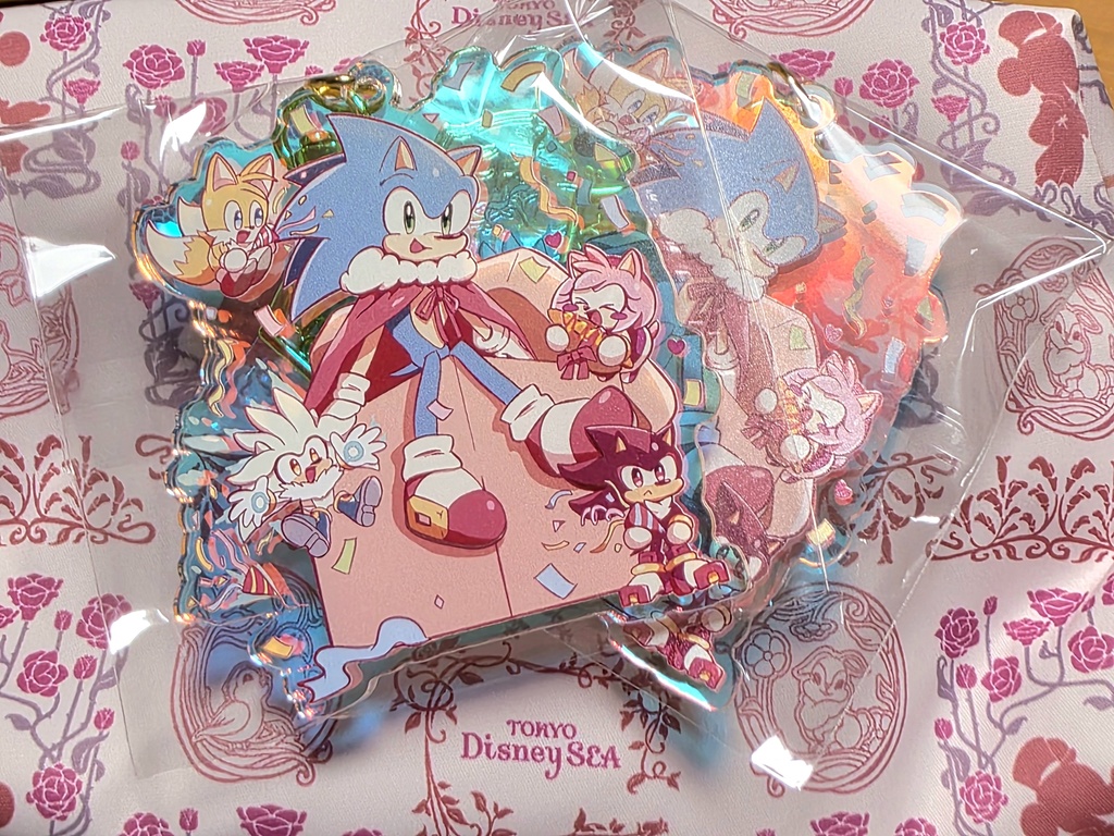 ソニバスオーロラアクリルキーホルダー