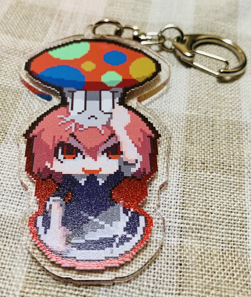 きのこぬんアクリルキーホルダー Mt Saji Booth