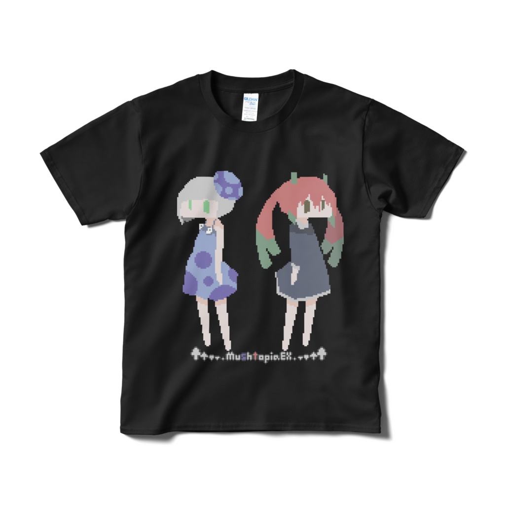 MushtopiaEX こぬザサTシャツ