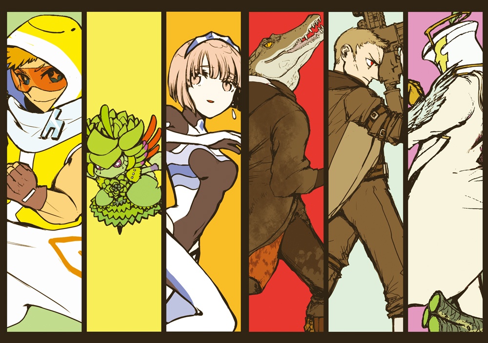 デッドラインヒーローズRPG非公式アンソロジー「MARVELOUS 6(マーベラス6)」