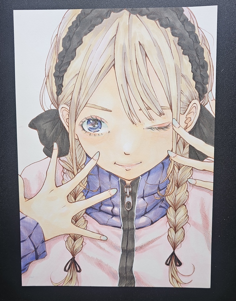 桃組いくぞ。アナログ原画