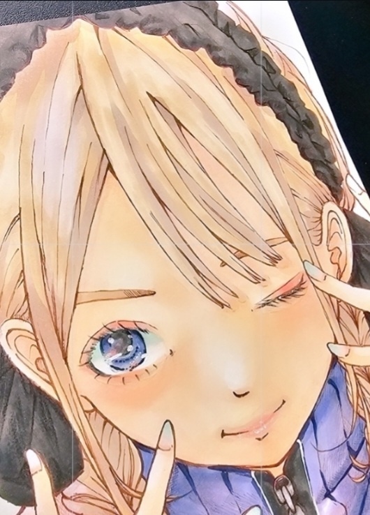 アナログイラスト原画販売 タイトル『Peachy Pals』