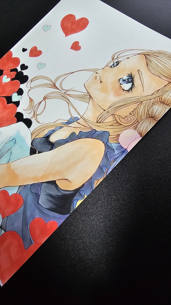 重力というやつ アナログ原画