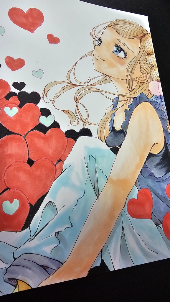 重力というやつ アナログ原画