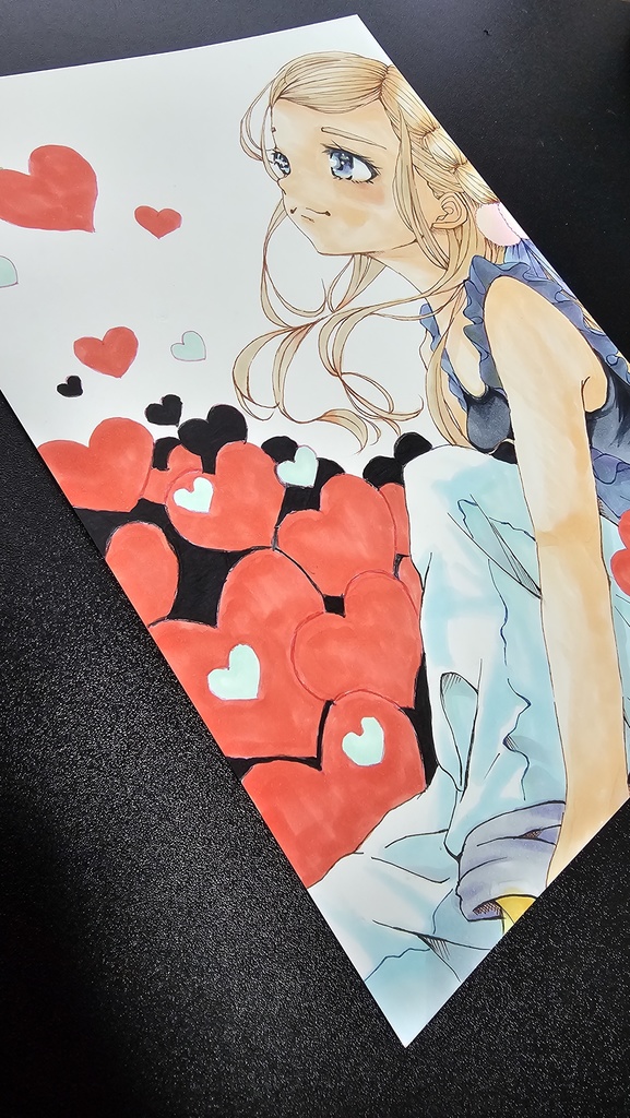 重力というやつ アナログ原画