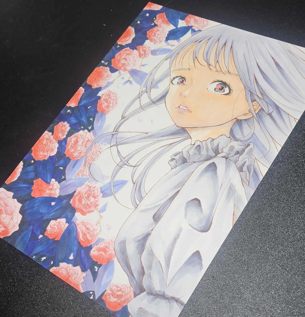 「薔薇と。」オリジナル原画販売