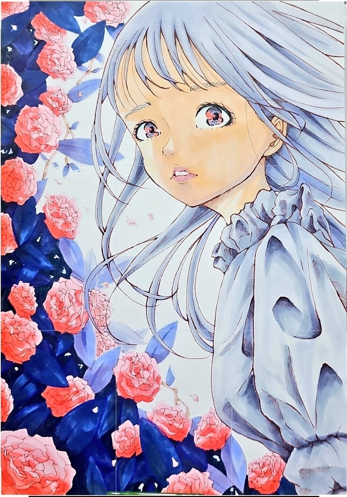 「薔薇と。」オリジナル原画販売