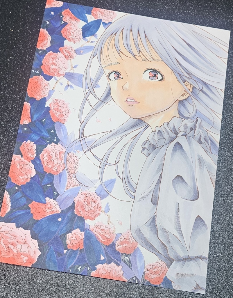 「薔薇と。」オリジナル原画販売