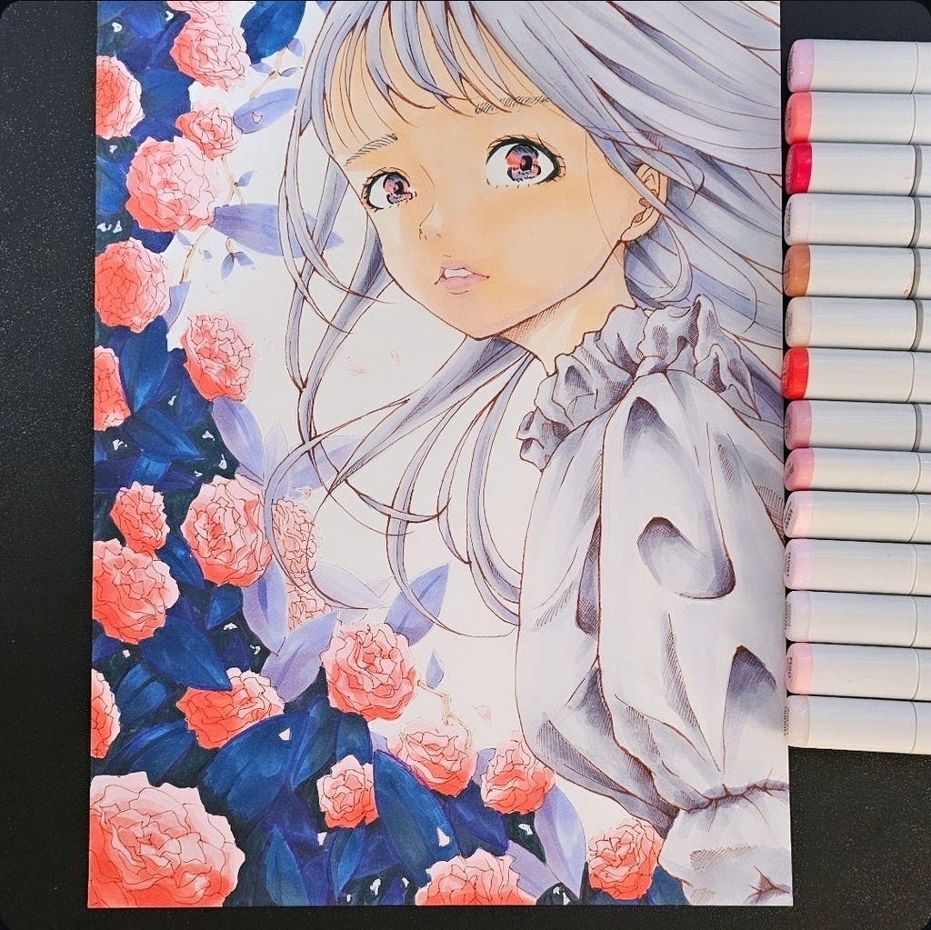 タイトル『Our Promised Place』アナログイラスト原画販売