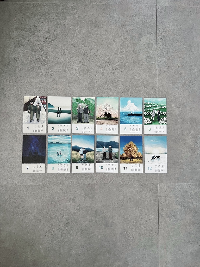 【五夏五】2025名刺サイズカレンダー