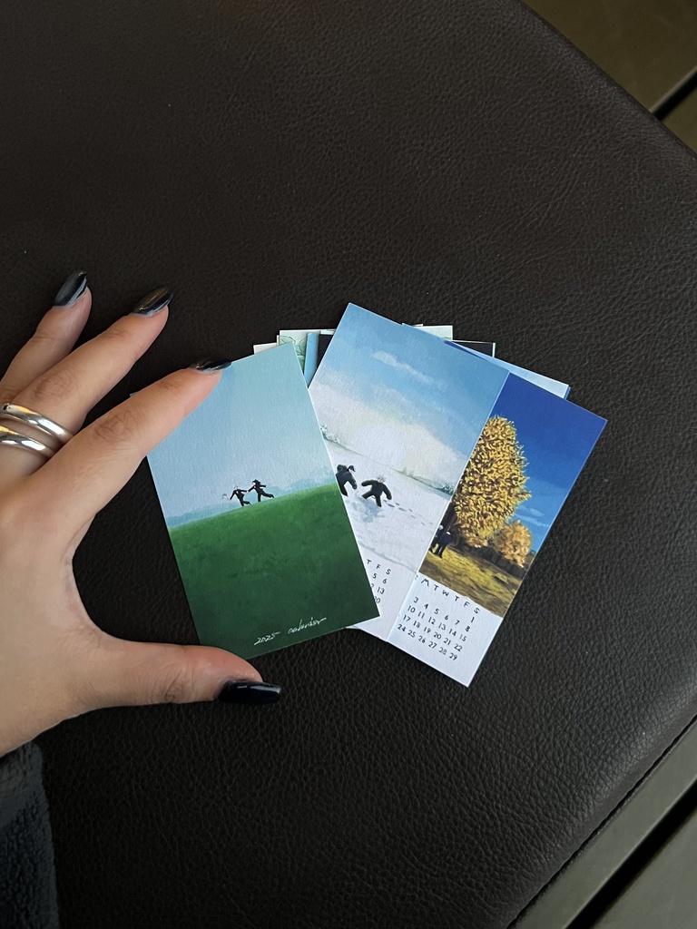 【五夏五】2025名刺サイズカレンダー