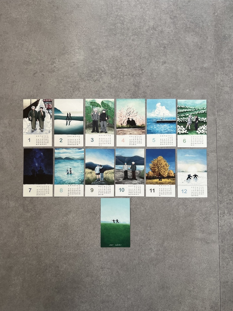 【五夏五】2025名刺サイズカレンダー