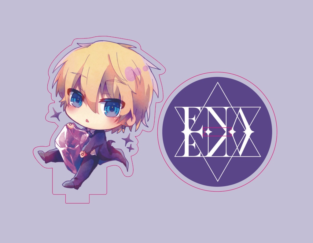ENA✡ENA アクリルスタンド 魔法陣台座付き