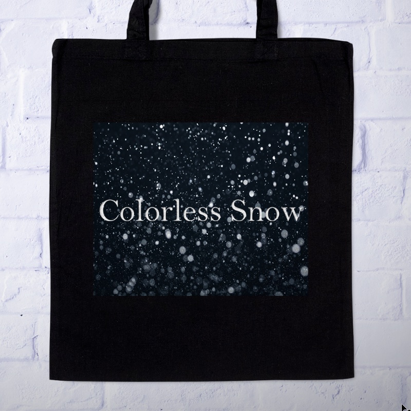 Colorless Snow トートバッグ+缶バッジ