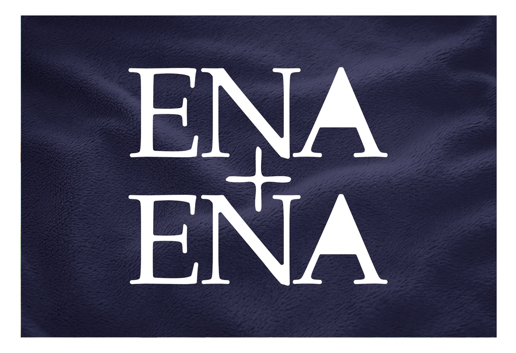 ENA+ENA ブランケット 黒