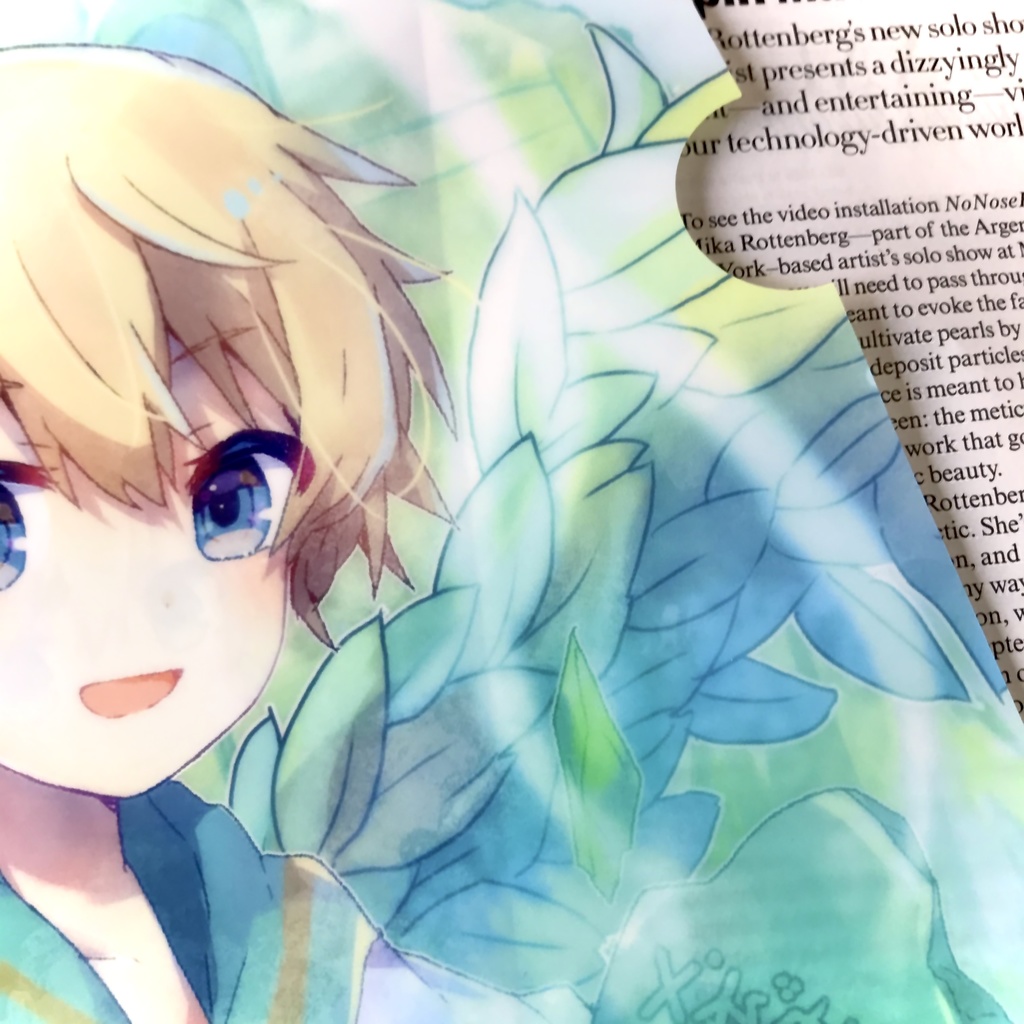 ENA+ENA 両面クリアファイル A4