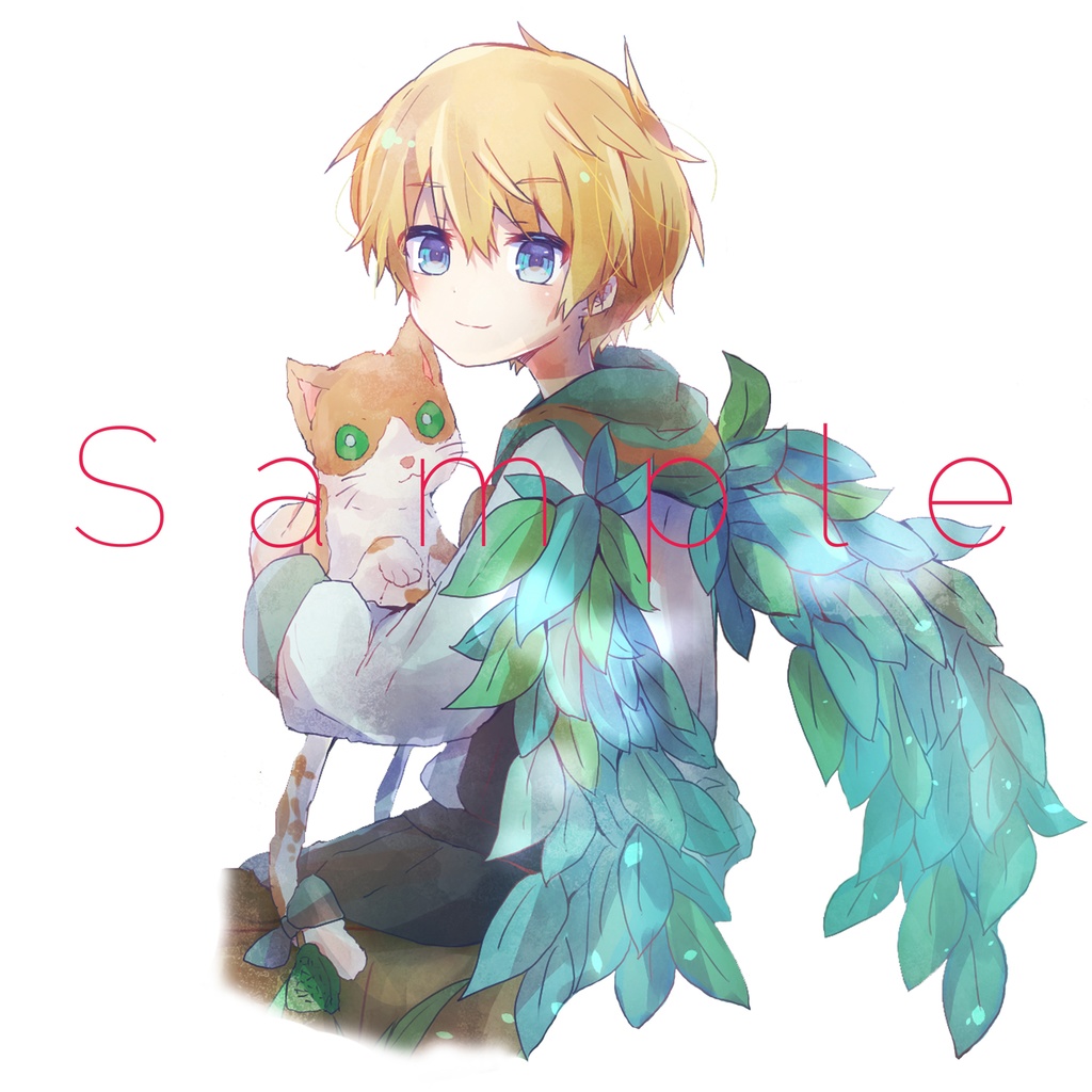 ENA+ENA ネコTシャツ ホワイト