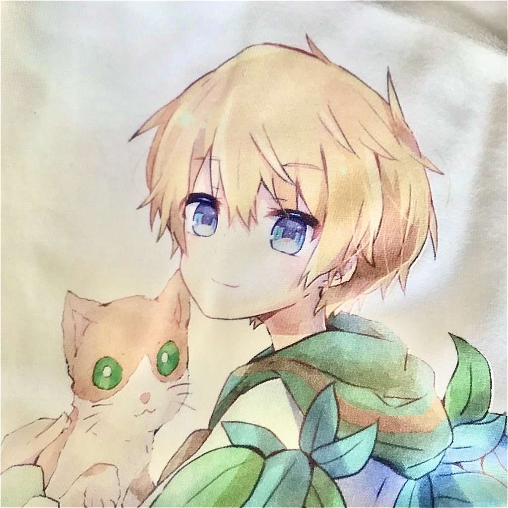 ENA+ENA ネコTシャツ ホワイト