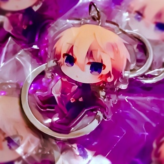 ENA✡ENA アメジスト アクリルキーホルダー