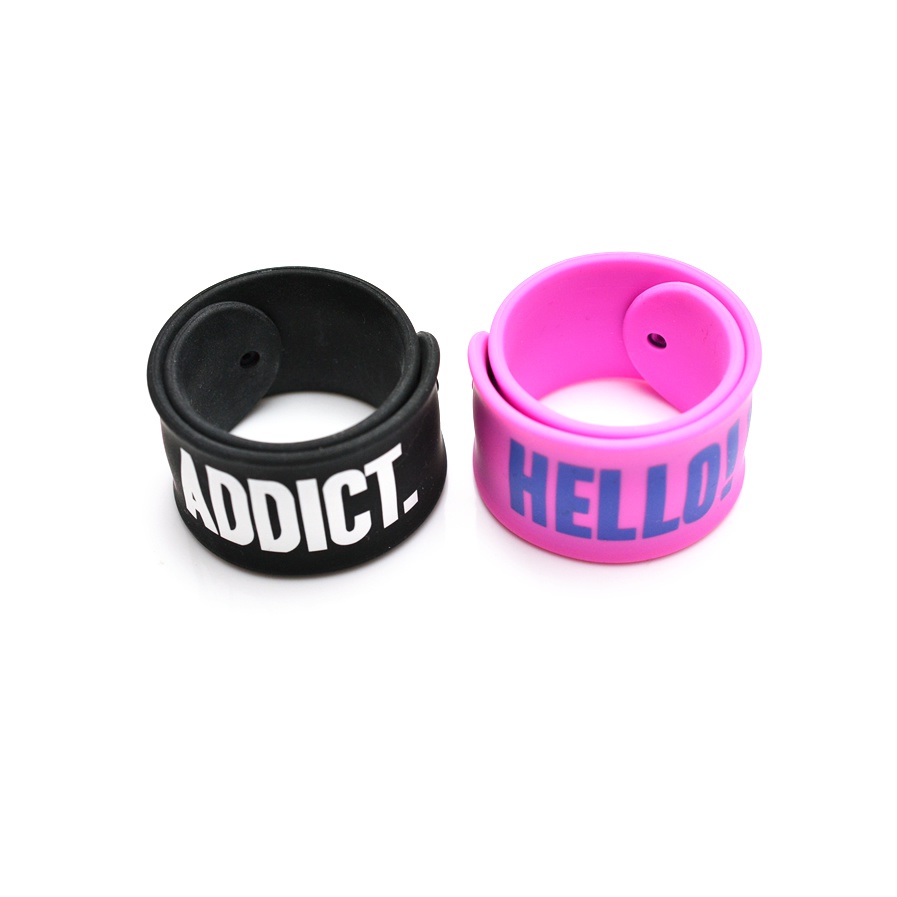 ENA✡ENA シリコンスラップリストバンド