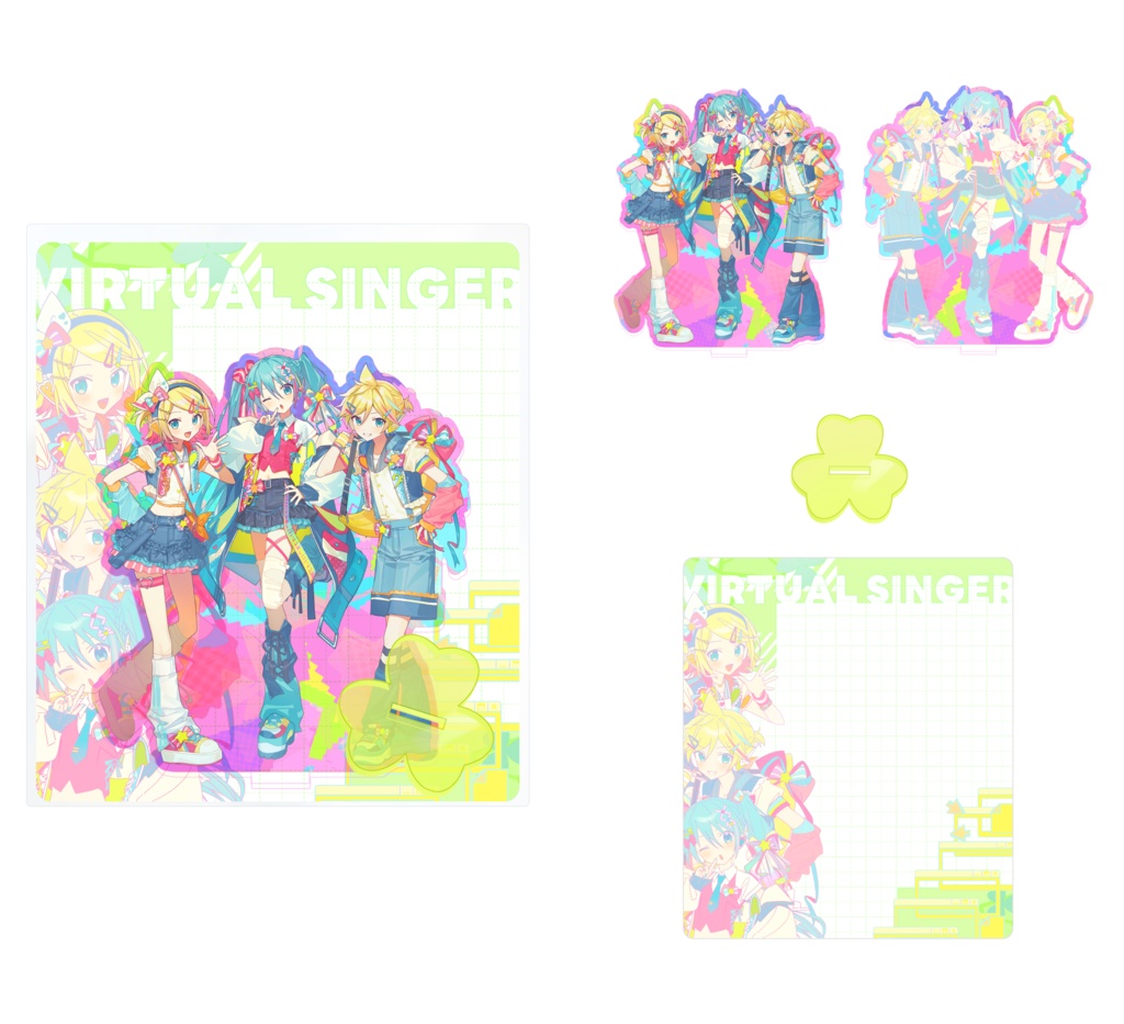 バーチャルシンガー(ボーカロイド)アクリルスタンド【クリエイターズフェスタ2026】