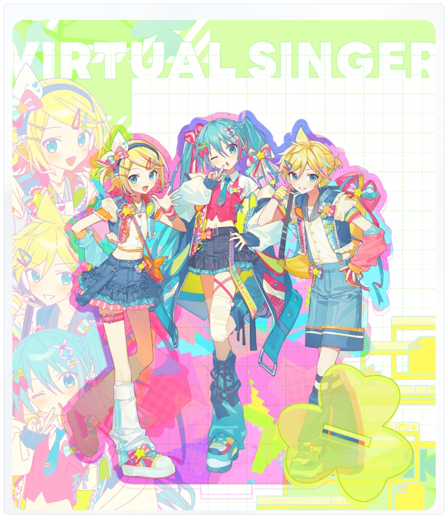 バーチャルシンガー（ボーカロイド）アクリルスタンド【クリエイターズフェスタ2026】
