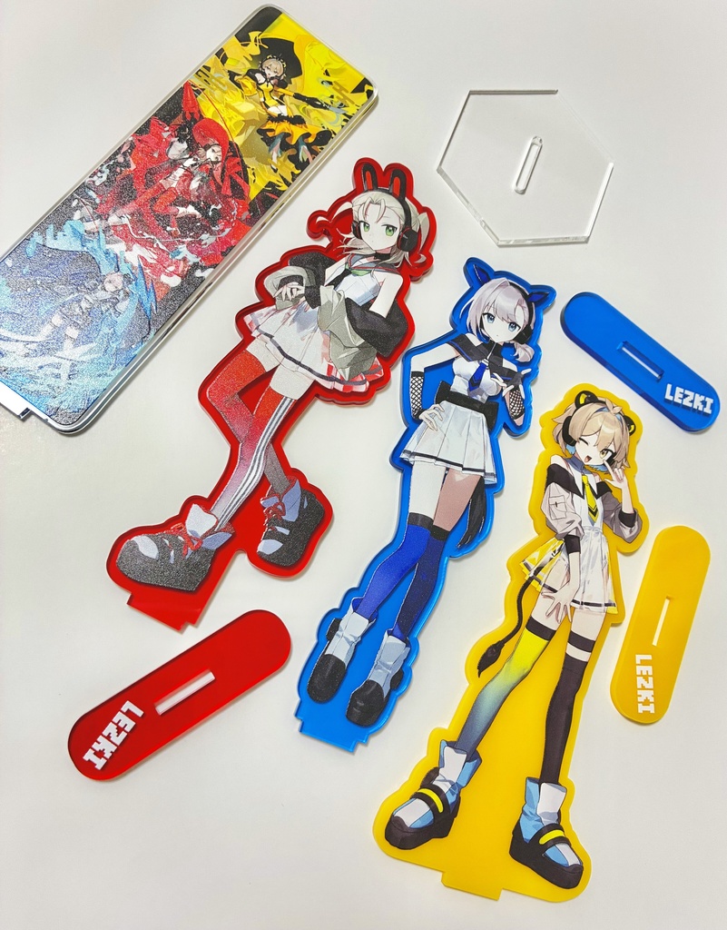 OCアクリルスタンド【VIVID BITTOY💛❤️💙】