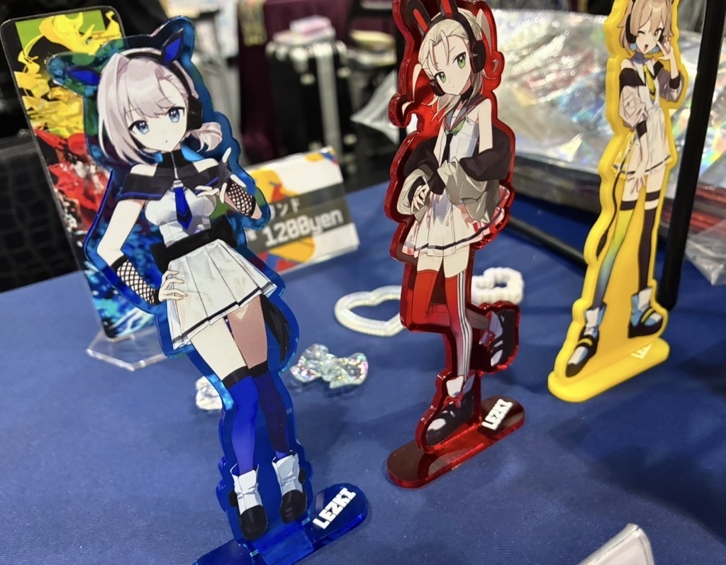 OCアクリルスタンド【VIVID BITTOY💛❤️💙】