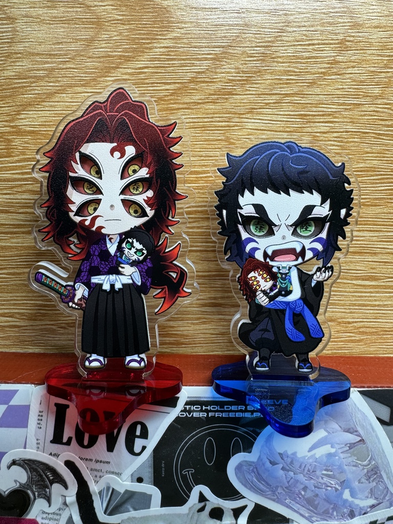 ぬぃﾖﾁﾖﾁ黒獪アクリルスタンド