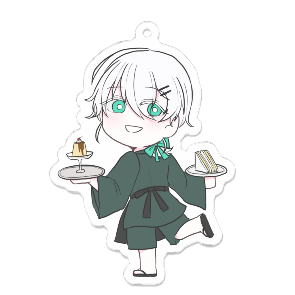 九重雪音アクリルキーホルダー(UTA声喫茶ver.)