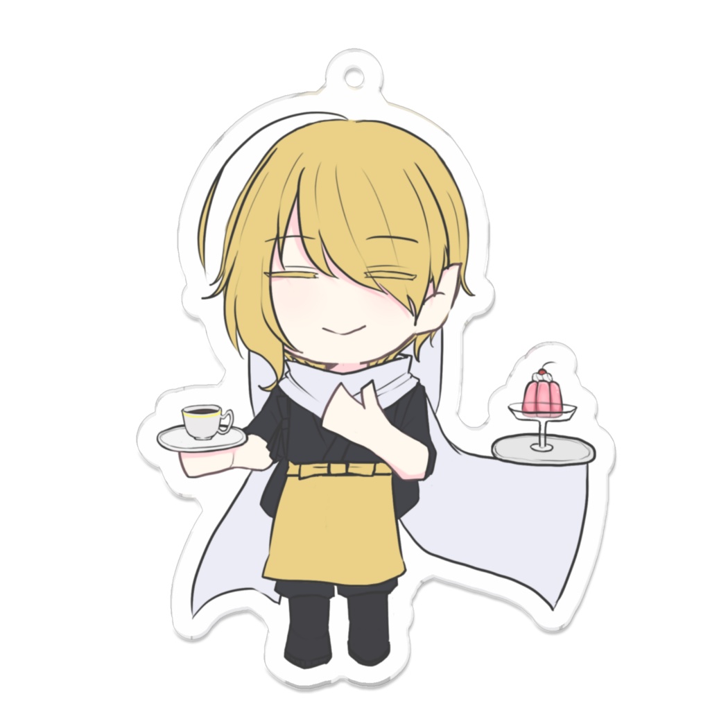 九重来音アクリルキーホルダー(UTA声喫茶ver.)