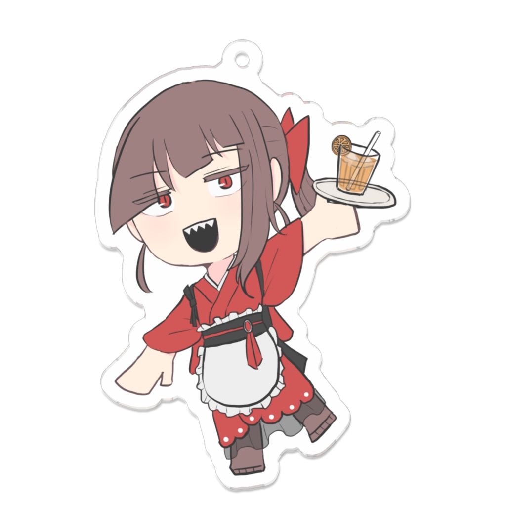 九重石音アクリルキーホルダー(UTA声喫茶ver.)