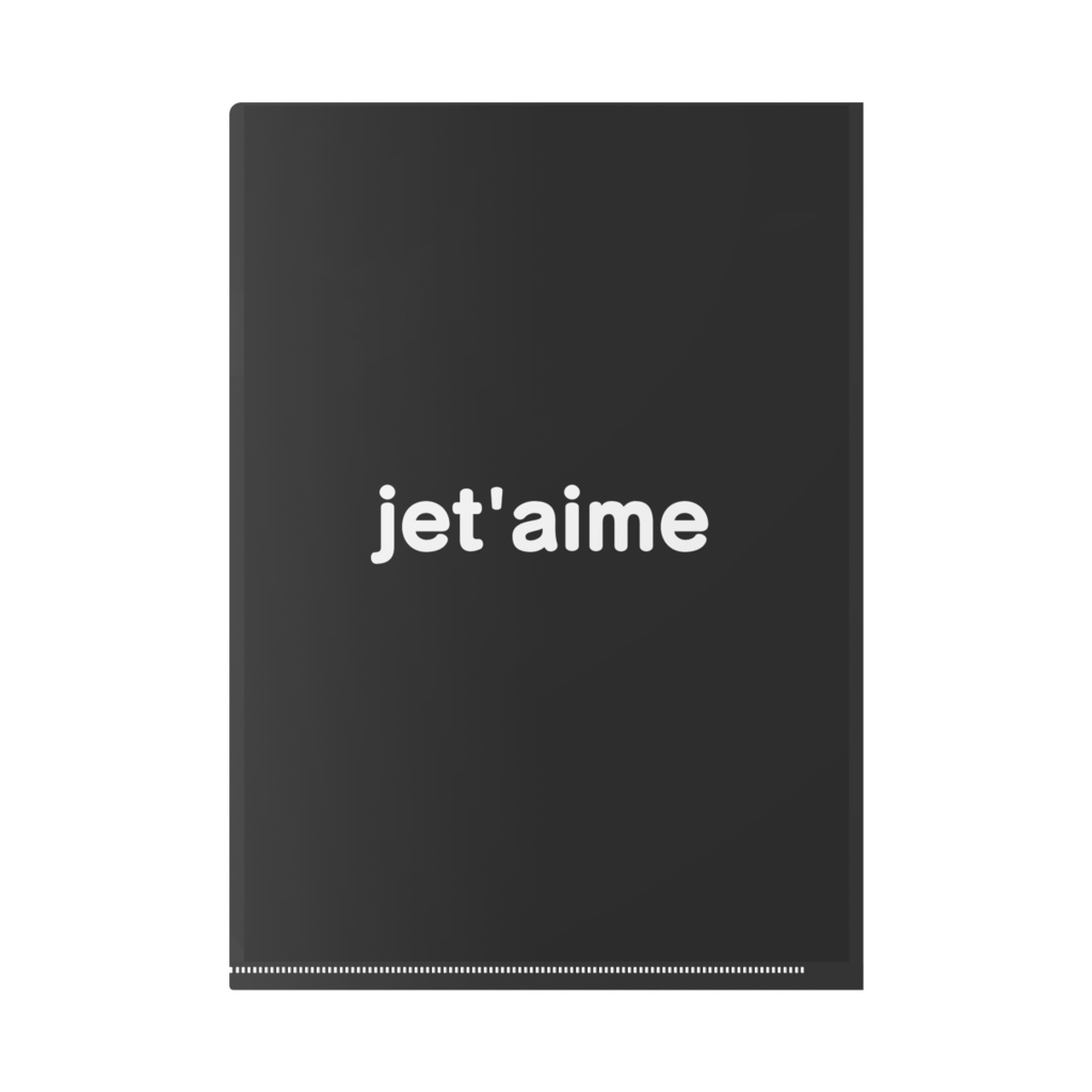 jet'aimeクリアファイル
