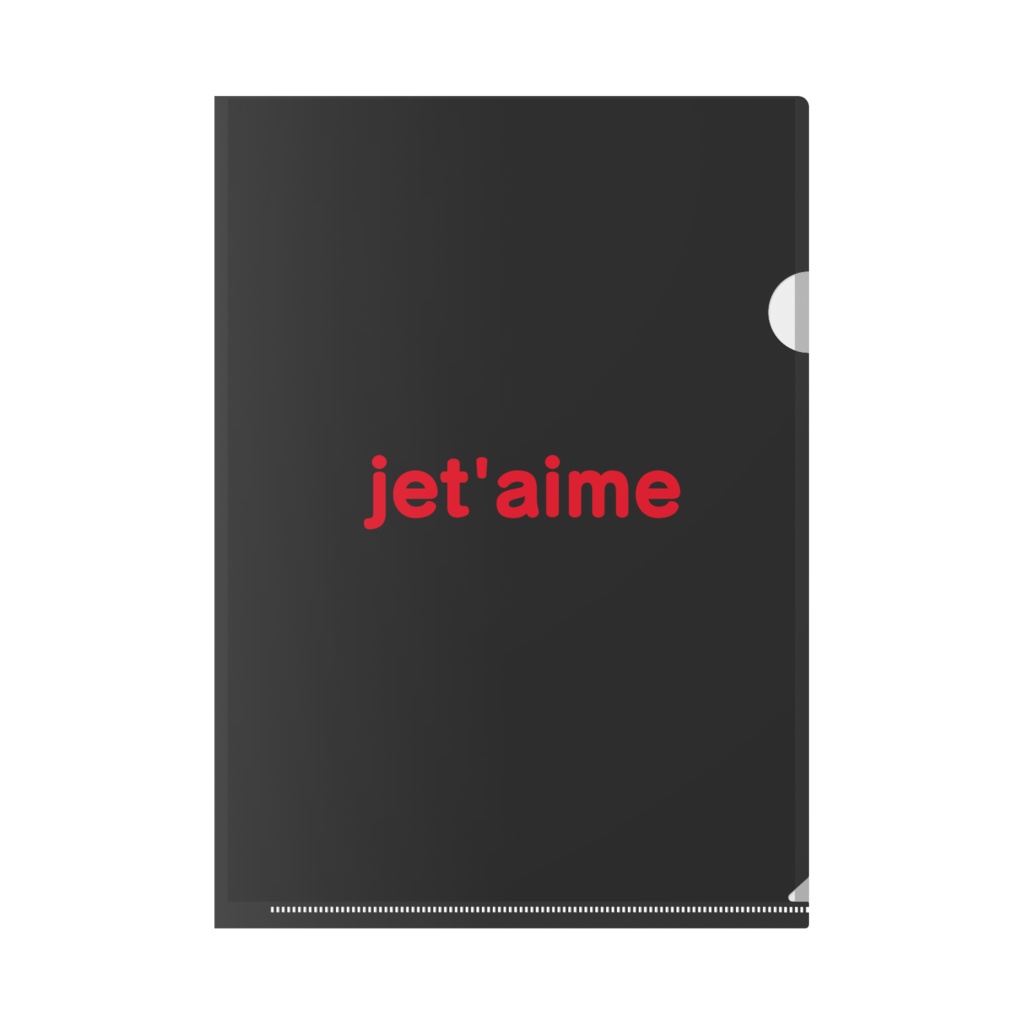 jet'aimeクリアファイル