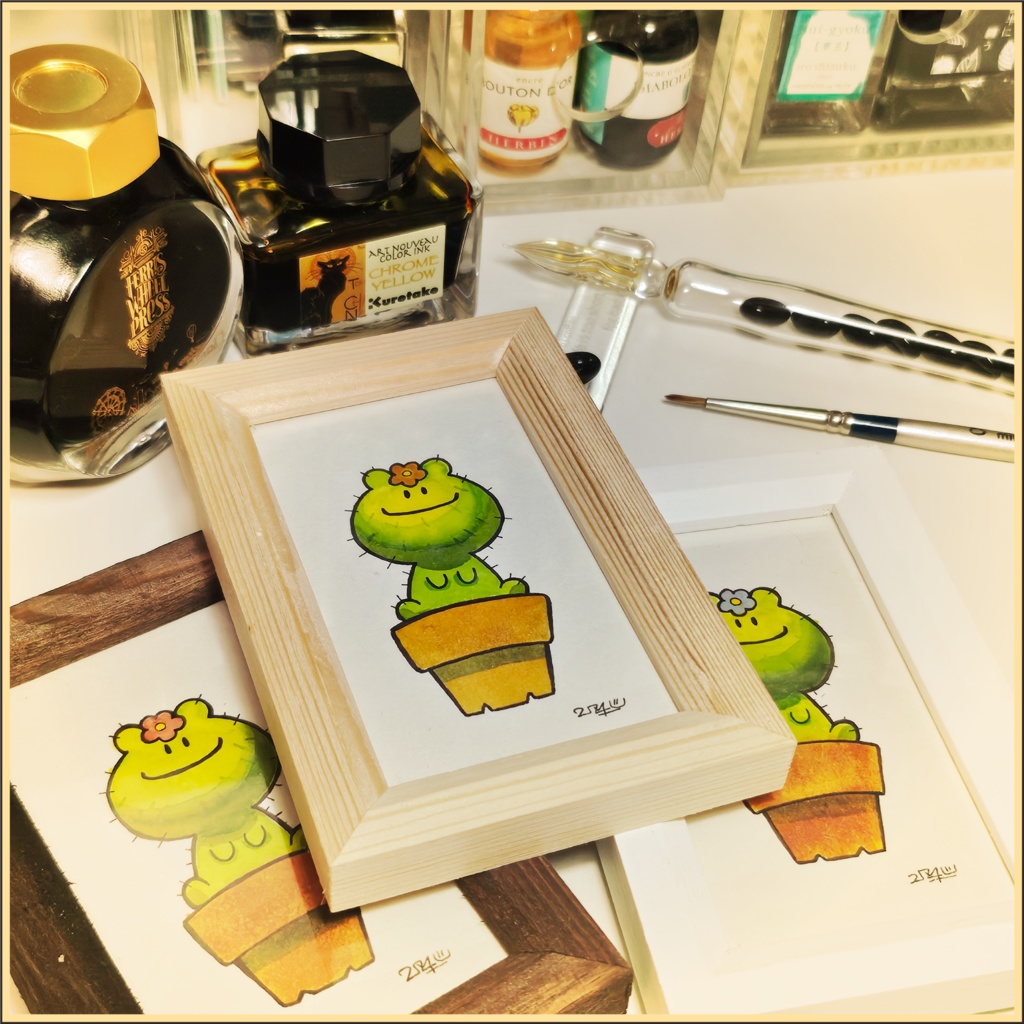 【ミニ原画】サボテン