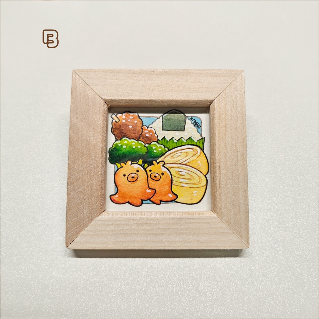 【ミニ原画】ちいさいおべんとう