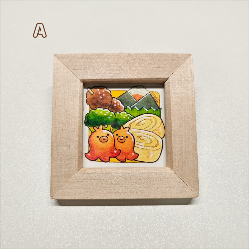 【ミニ原画】ちいさいおべんとう