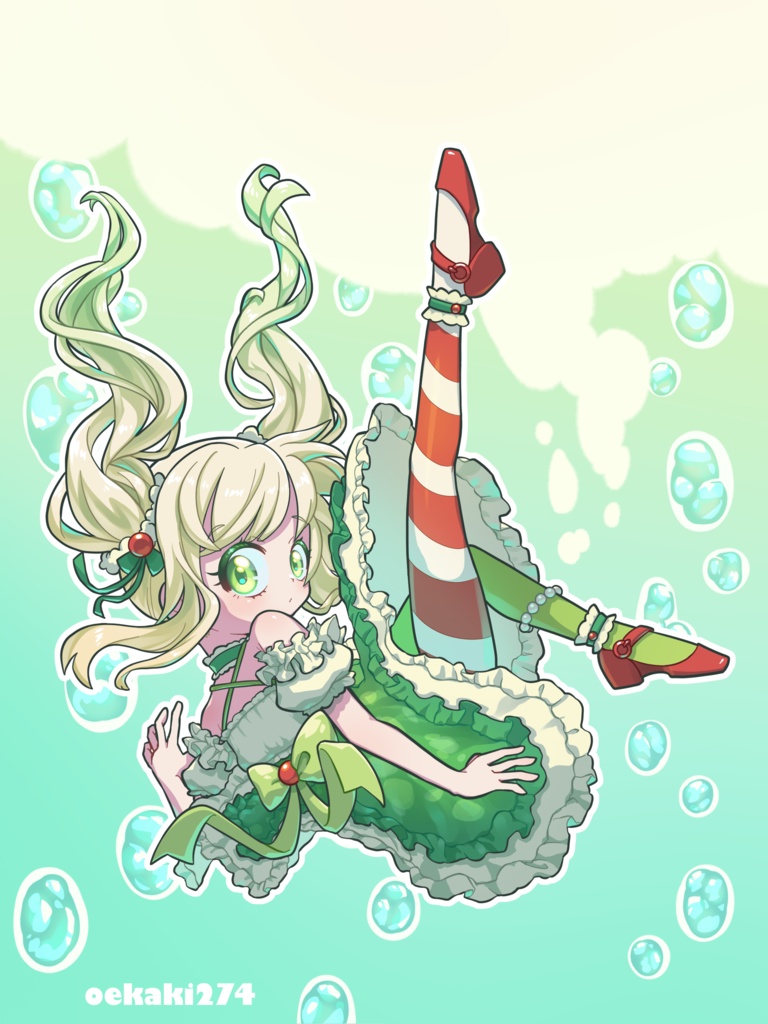 【ステッカー】クリームソーダ