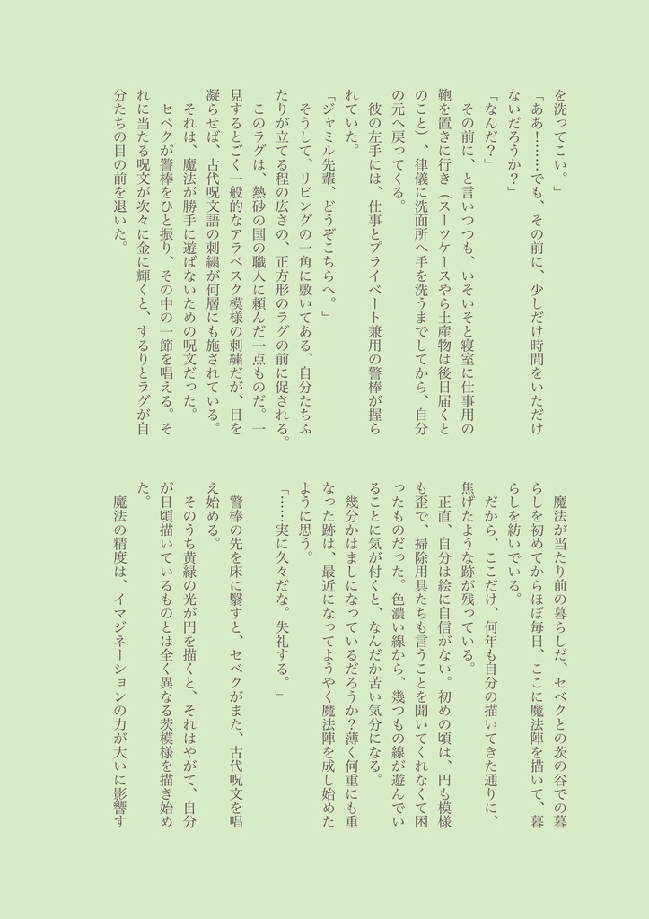 Happy Birthday セベク×ジャミル短編集6