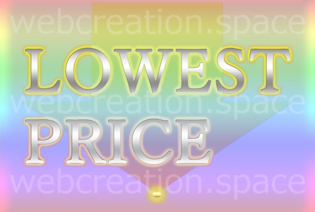 銀色に輝くlowest Price 最安値 イラスト セールやバーゲンセールにピッタリ Qhatenaa Booth