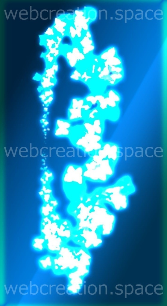 青白く光り輝く蝶の壁紙素材 Web素材やdmや宣伝の背景イラスト Qhatenaa Booth