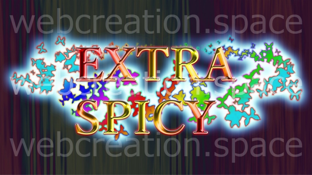 EXTRA SPICY（エクストラスパイシー、超激辛）のイラスト！ラーメン屋の広告に♪