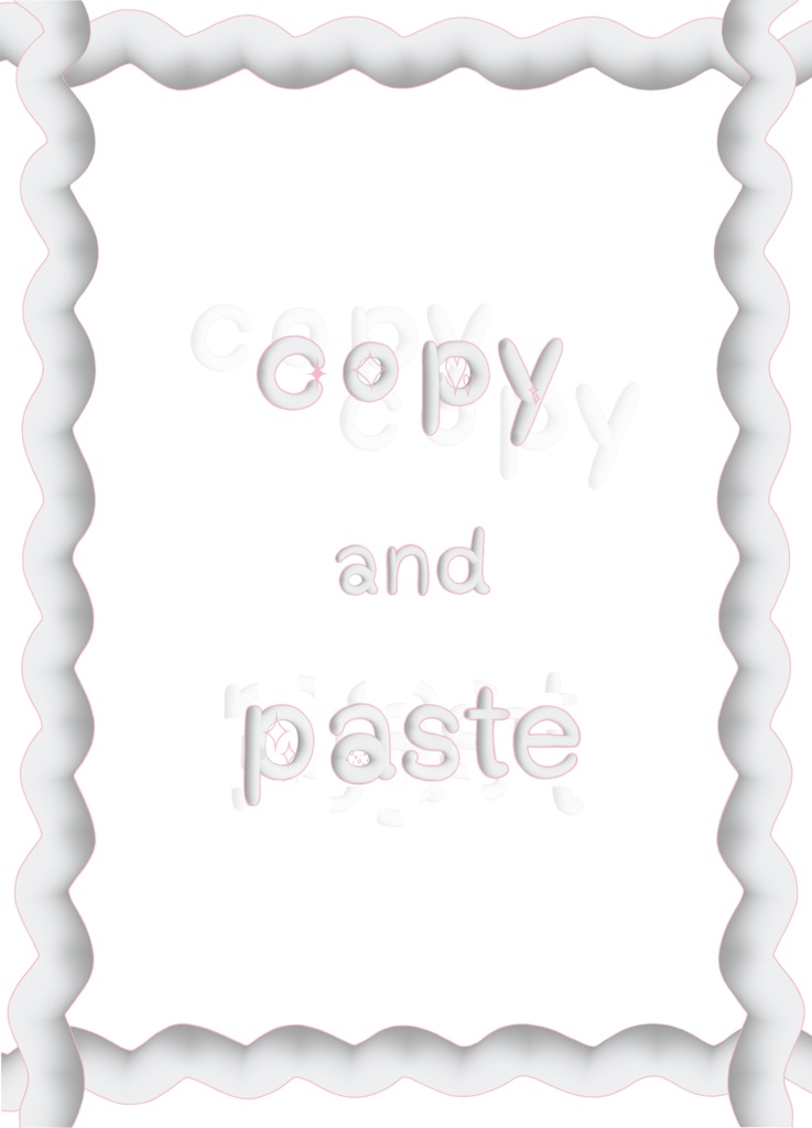 copy & paste 
