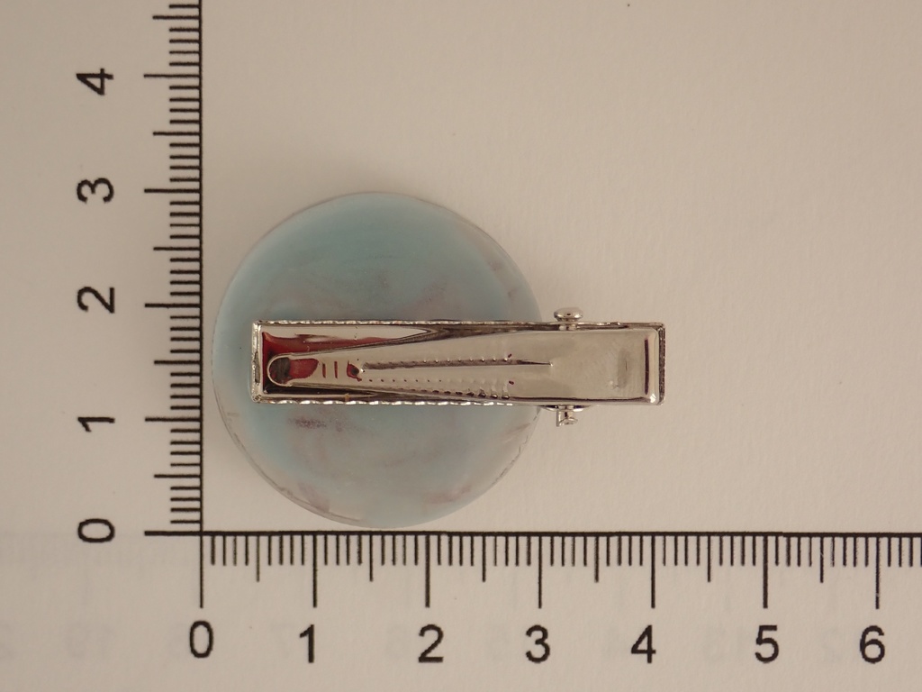 もって菊 ✕ カスミ草 ヘアクリップ