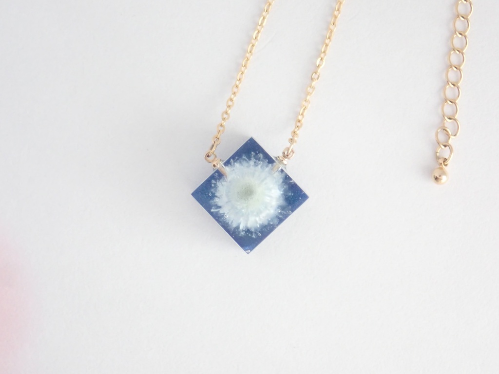 エヴァーラスティング ネックレス ベービブルー✕マリンブルー