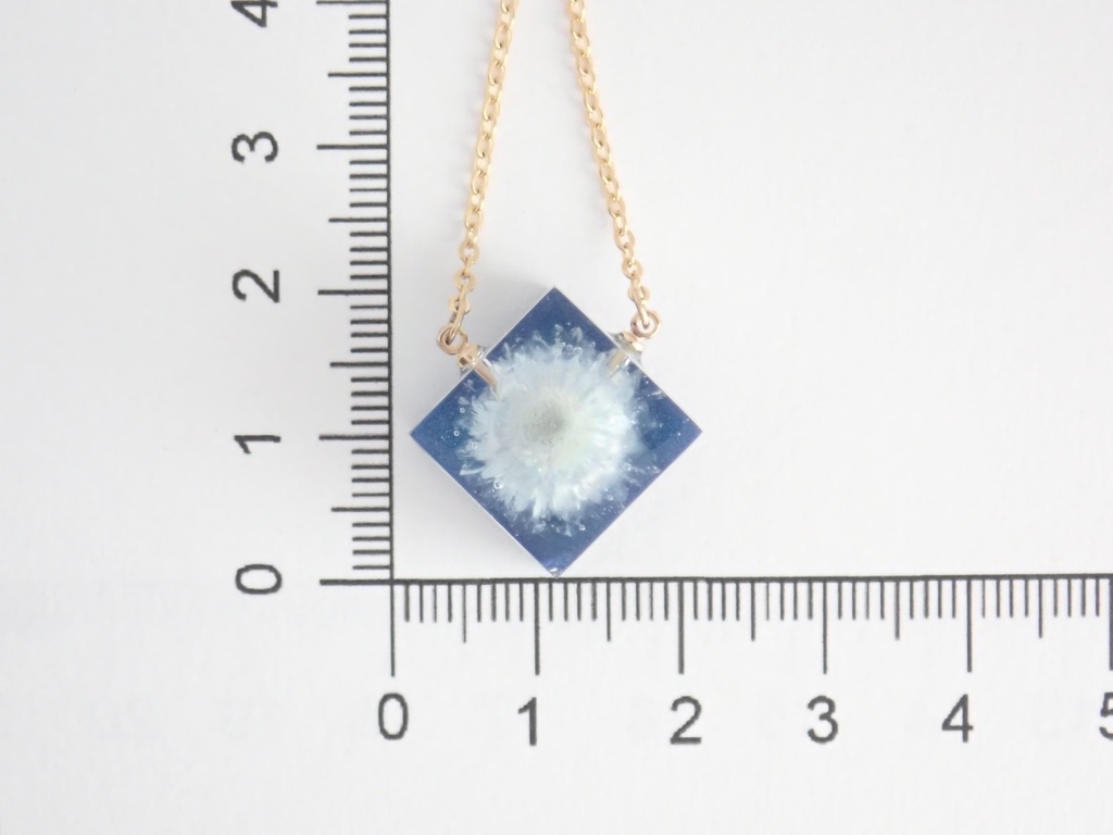 エヴァーラスティング ネックレス ベービブルー✕マリンブルー