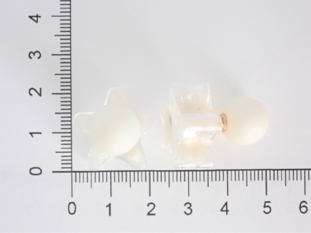 英雄樹のタネ スター ピアス パールキャッチ