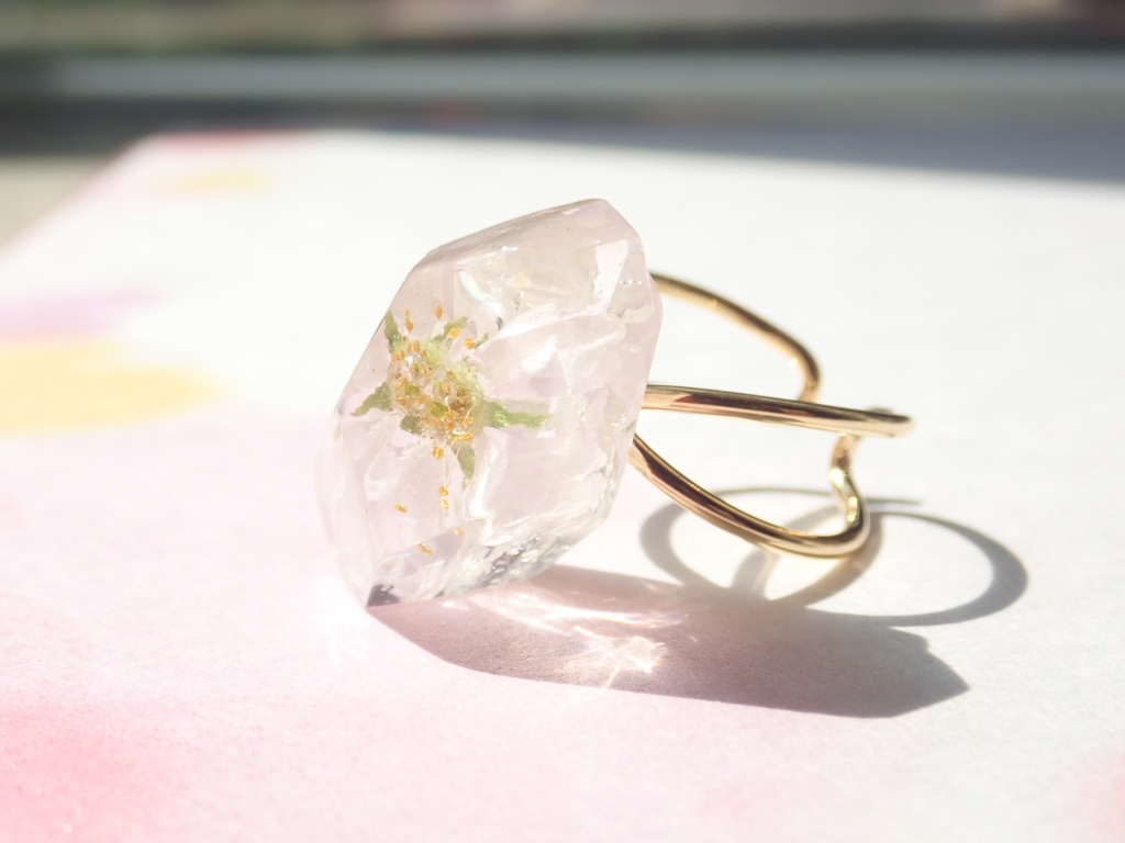 啓翁桜宝石 リング