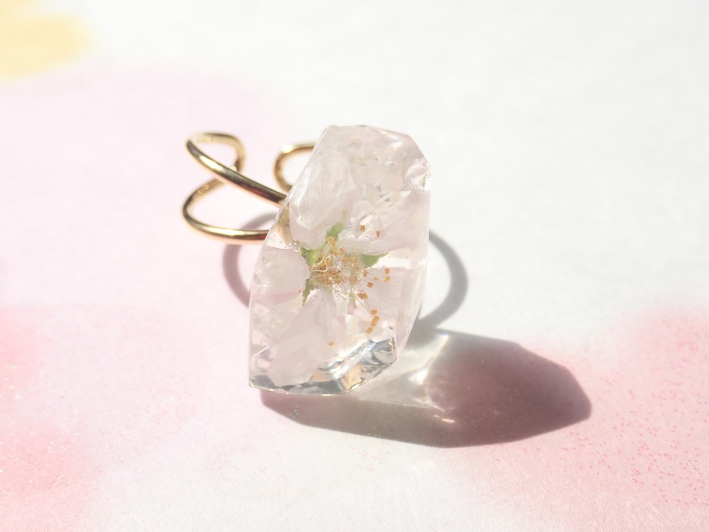 啓翁桜宝石 リング