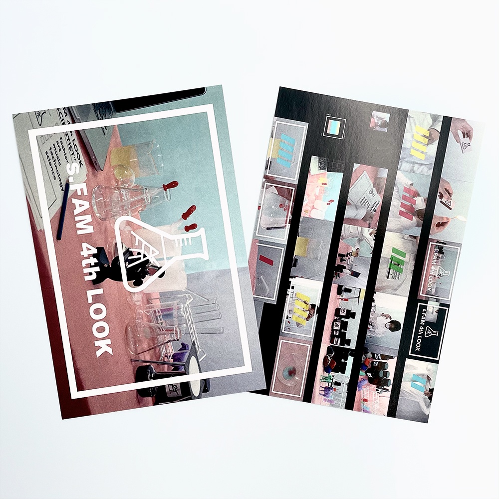 s.FAM 4th LOOK"SCIENTIST" Postcard (2枚組)